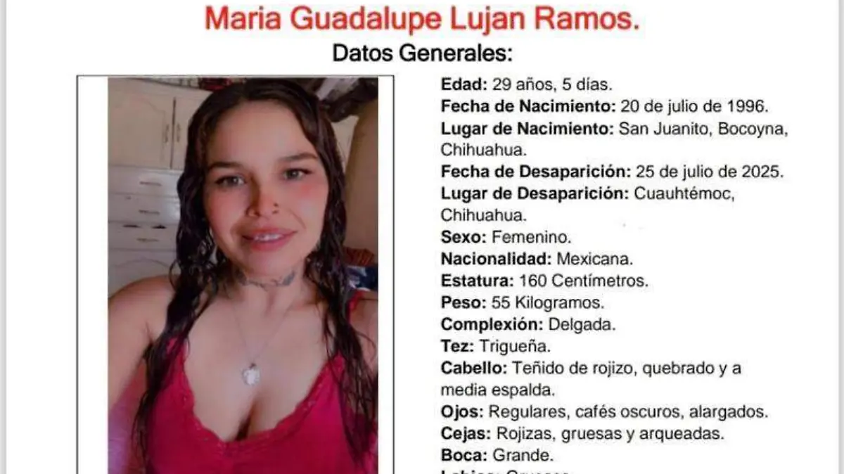 Hallan sin vida a mujer que fue privada de la libertad por hombres armados en Cuauhtémoc